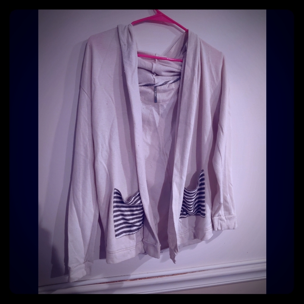 Hooded cardigan